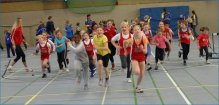 Action Foto beim Warmmachen Action Foto beim Warmmachen