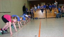 Volle Konzentration unmittelbar vor dem Startschuss