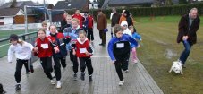 Start des Schülerlaufes Start des Schülerlaufes
