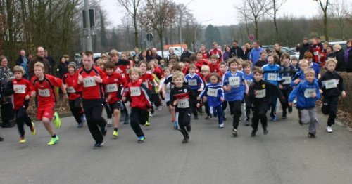 Start der Jungen über 1,2 km.