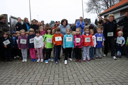 Start der Bambini-Mädchen