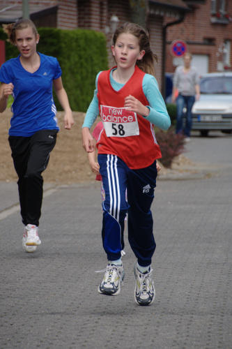 Freya Gövert erlief sich nach überstandener Magen-Darm Grippe wichtige Punkte für ihre Läufercupwertung.