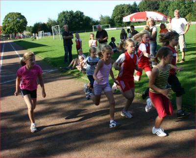 Ab geht es beim 800m Start