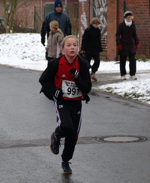 Carla Weiser auf dem Weg zum Ziel. Sie erreichte Platz sieben bei den Schülerinnen C.