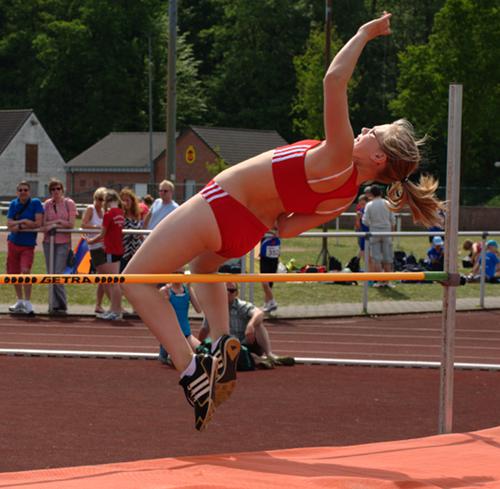 Einen sehr guten Start in die Saison für Ricarda Hemsing. Sie übersprang 1,36m.