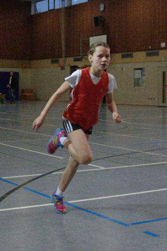 Mit 5,69 sek. wurde Annika Schulze Kalthoff Fünfte im A-Finale der Kinder W9.