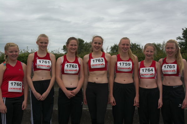 Unsere U16-Mannschaft zum Beginn des DJMM Quali-Wettkampfs in Coesfeld