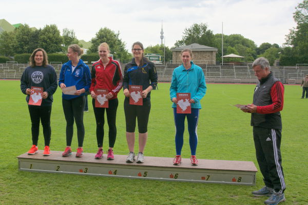 Damit wird Nadine Thiemann Dritte im Kugelstoß der weiblichen U20. Damit wird Nadine Thiemann Dritte im Kugelstoß der weiblichen U20.