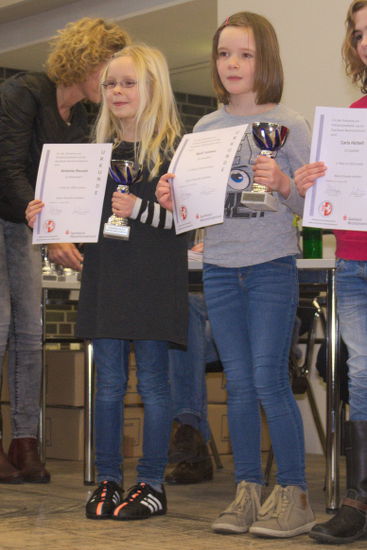 Antonia Reuver wurde Erste in der Altersklasse w6.