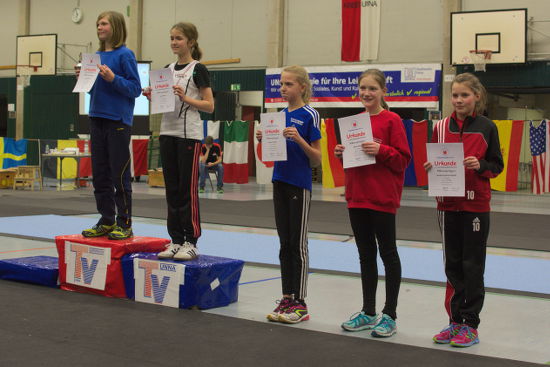 Platz Acht für die 11-jährige Annika Schulze Kalthoff in der ein Jahr höheren Altersklasse. Platz Acht für die 11-jährige Annika Schulze Kalthoff in der ein Jahr höheren Altersklasse.