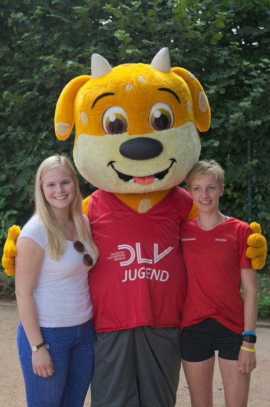 Ein Foto mit Jule musste sein.