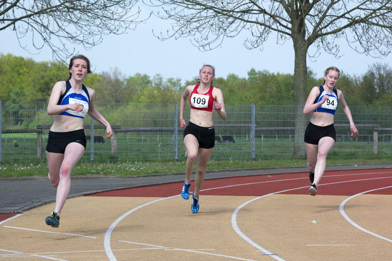 Auch im 200 m Lauf fehlte Larissa Boom heute die Geschwindigkeit für eine neue Bestzeit. Mit  28,38 Sekunden kam sie nur auf Platz neun.