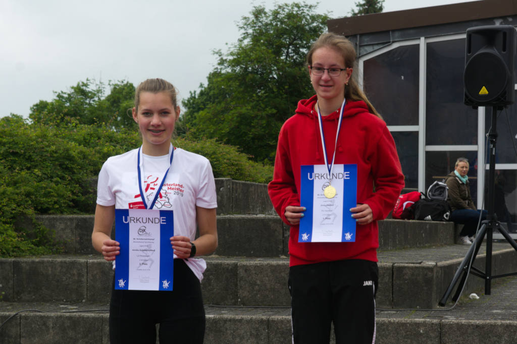 Am Ende reichten die Leistungen für Annika Schulze Kalthoff zur Silbermedaille.