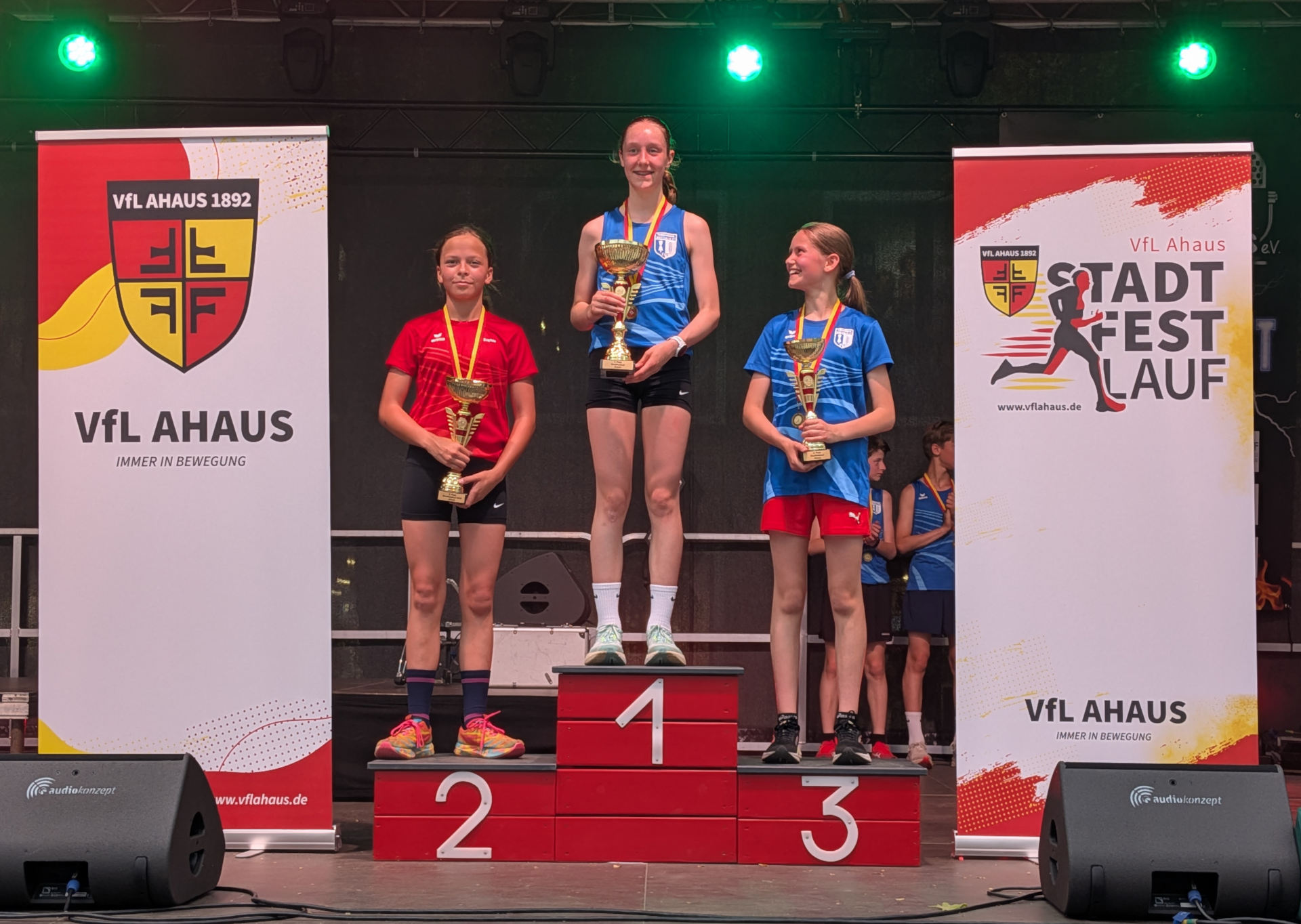 Platz 2 für Sophie Hering in der Wertung der weiblichen Jugend W14.