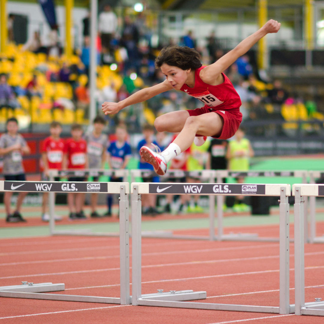 Für seine Verhältnisse ging Vincent heute viel zu hoch über die Hürden.