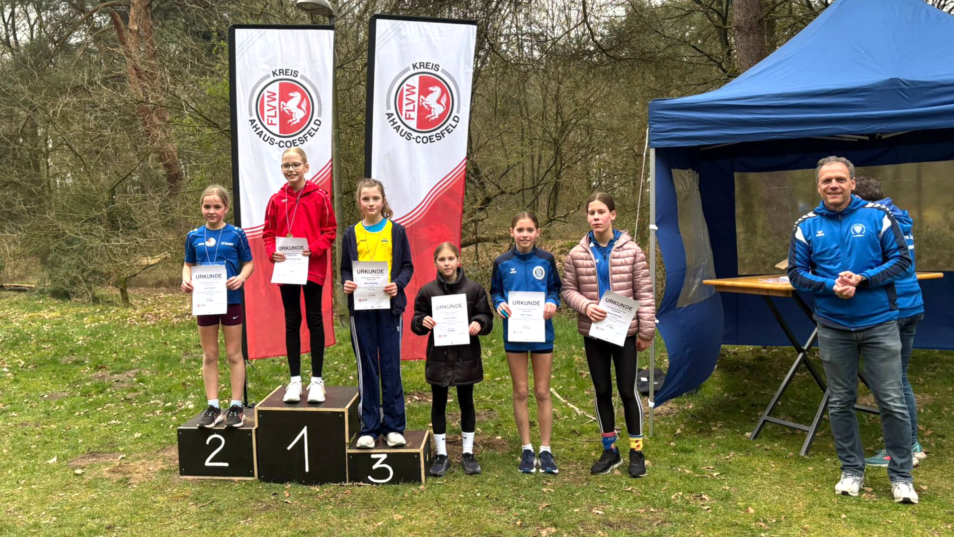 Antonia war wieder auf der höchsten Stufe der Letteraner Siegertreppe. 